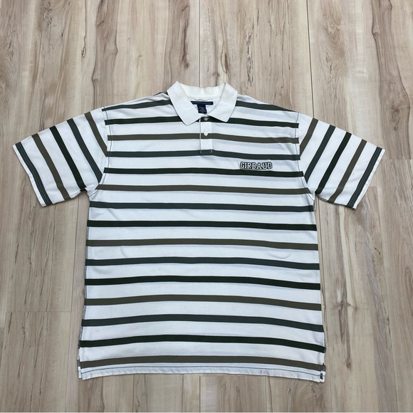 VINTAGE MARITHE FRANCOIS GIRBAUD CREAM POLO SHIRT XXL 2XL - Picture 2 of 4